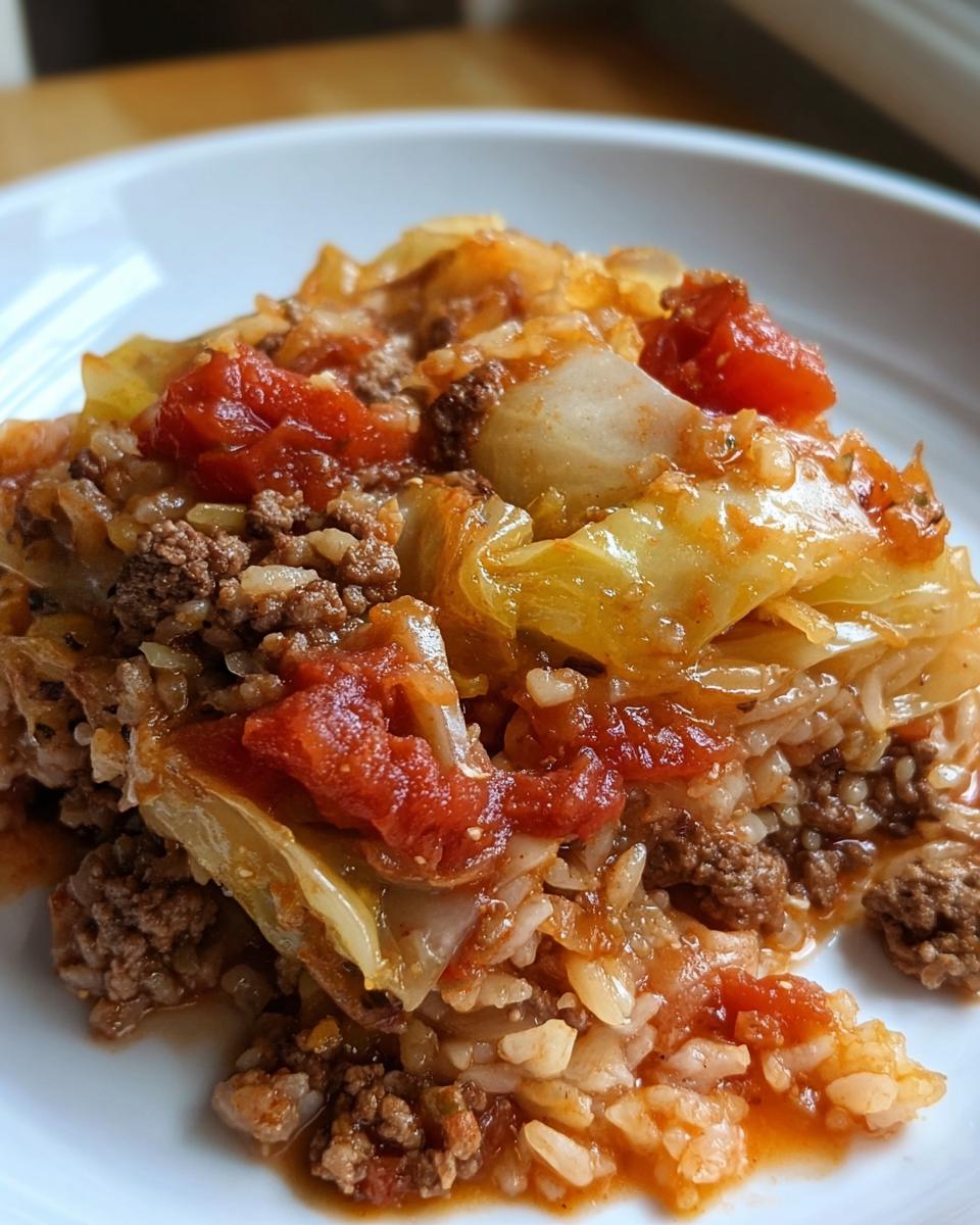 Crockpot Cabbage Roll Casserole - detail 1