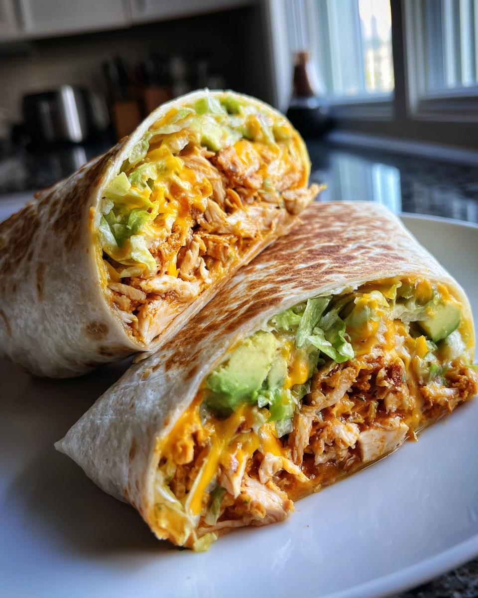 Crunchy Southwestern Chicken Wrap - detail 1