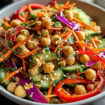 Crunchy Thai Chickpea Salad