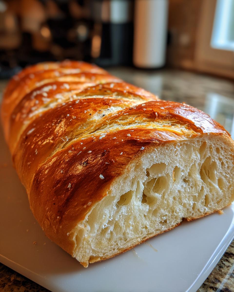 Crusty Italian Bread - detail 1