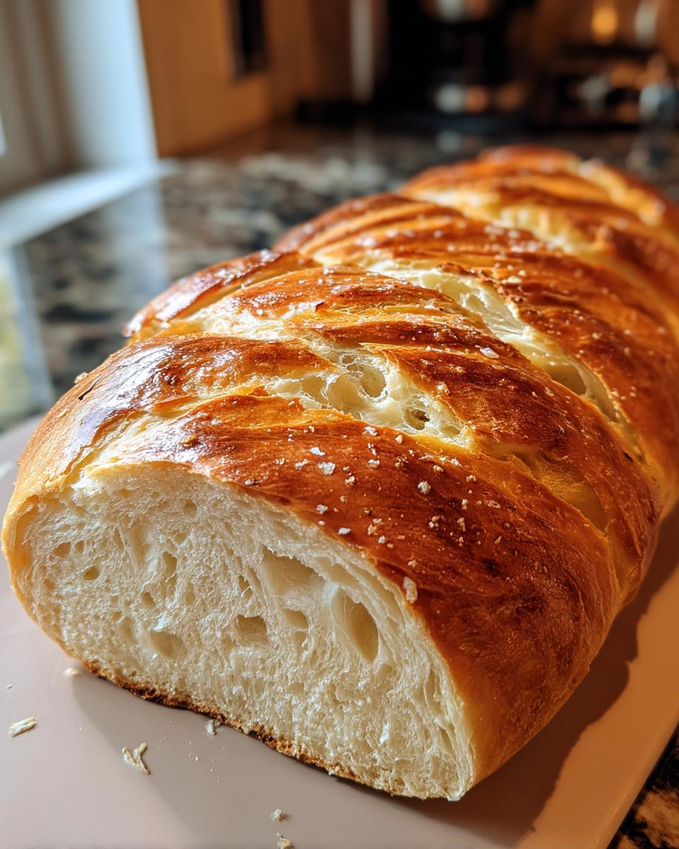 Crusty Italian Bread - detail 2