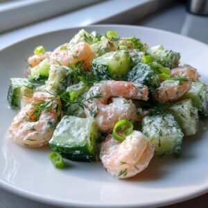 Cucumber Shrimp Salad