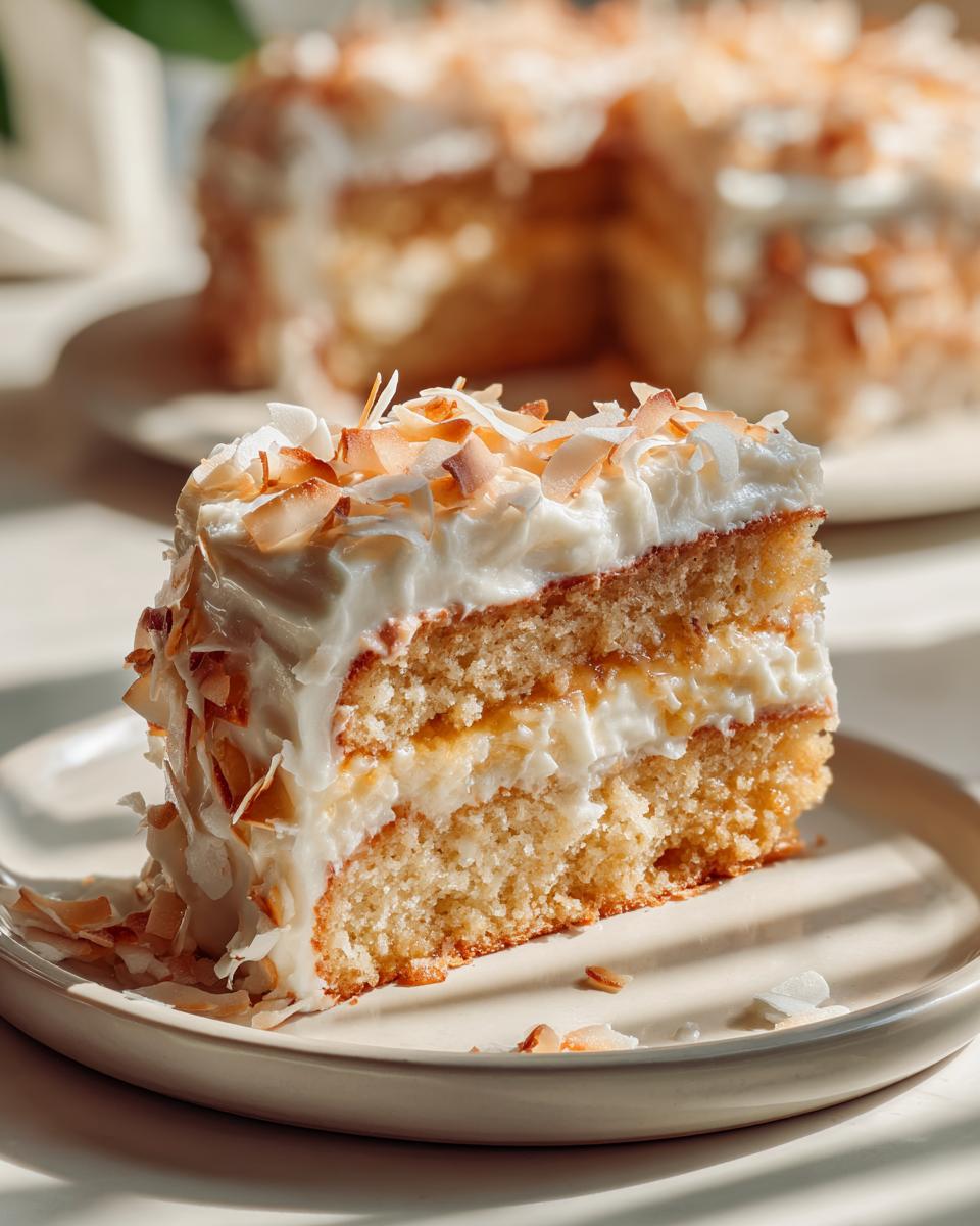 Decadent Hawaiian Guava Cake - detail 2