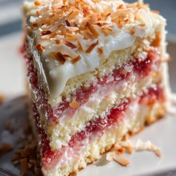 Decadent Hawaiian Guava Cake