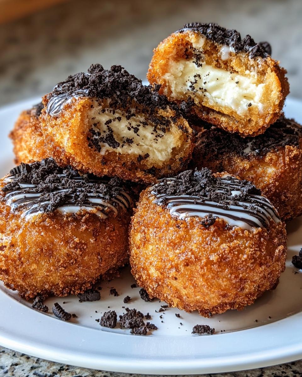 Deep-Fried Oreo Cheesecake Bites - detail 2