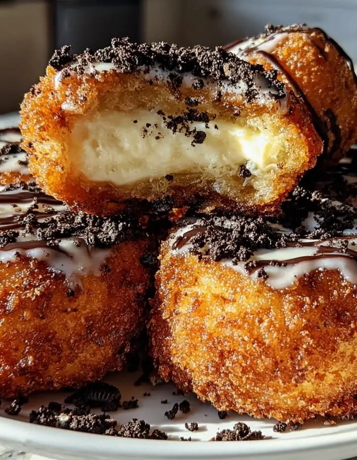 Deep-Fried Oreo Cheesecake Bites