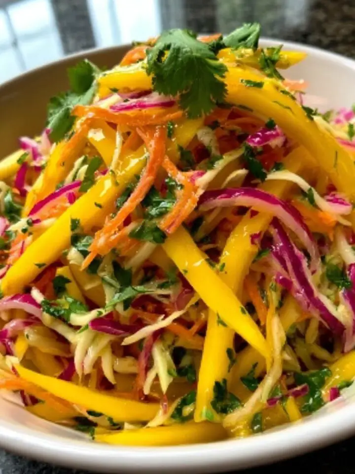 Delicious Mango Slaw