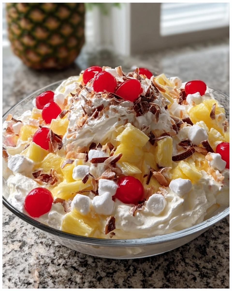 Delicious Millionaire Cheesecake Salad - detail 2