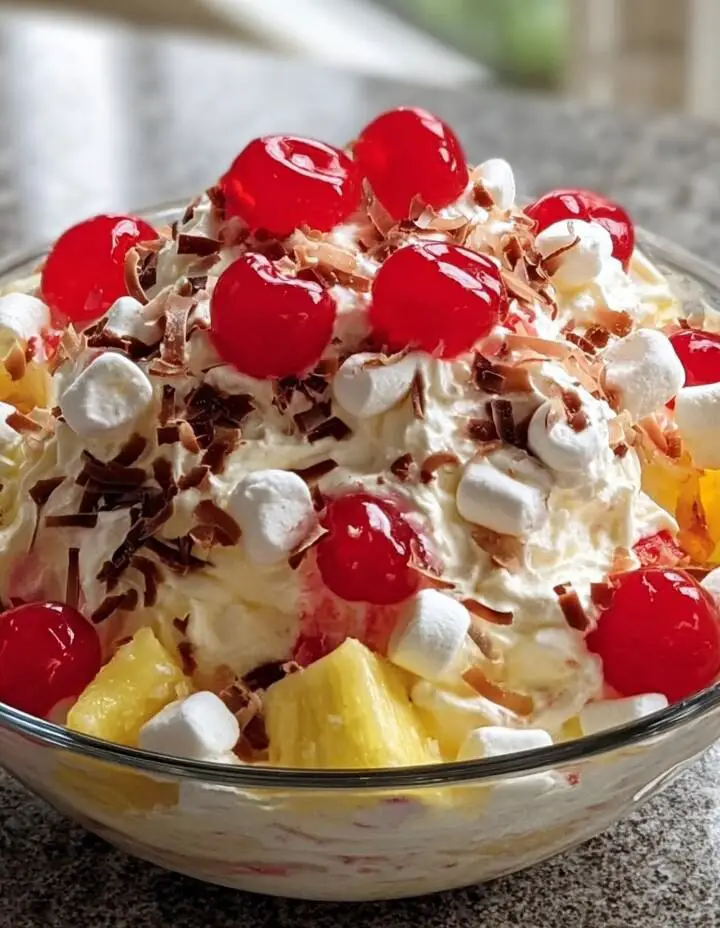 Delicious Millionaire Cheesecake Salad