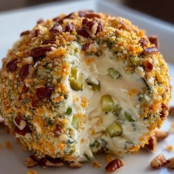 Dill Pickle Cheese Ball Delight