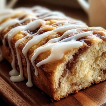 Dollywood Cinnamon Bread with Icing