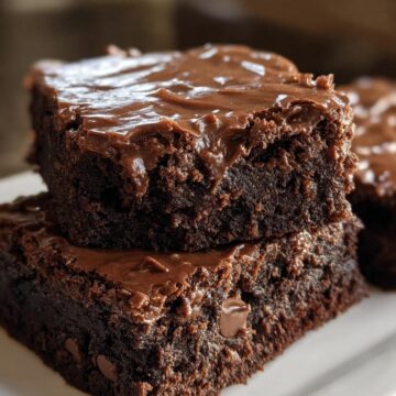 Double Fudge Brownies