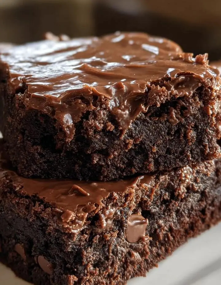 Double Fudge Brownies