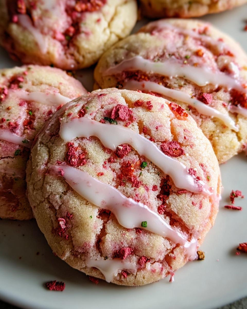 Double Strawberry Sugar Cookies - detail 1