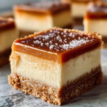 Dulce de Leche Cheesecake Bars