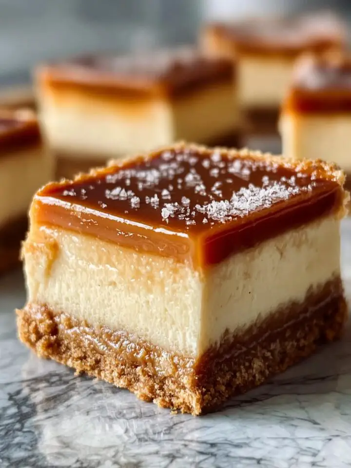 Dulce de Leche Cheesecake Bars