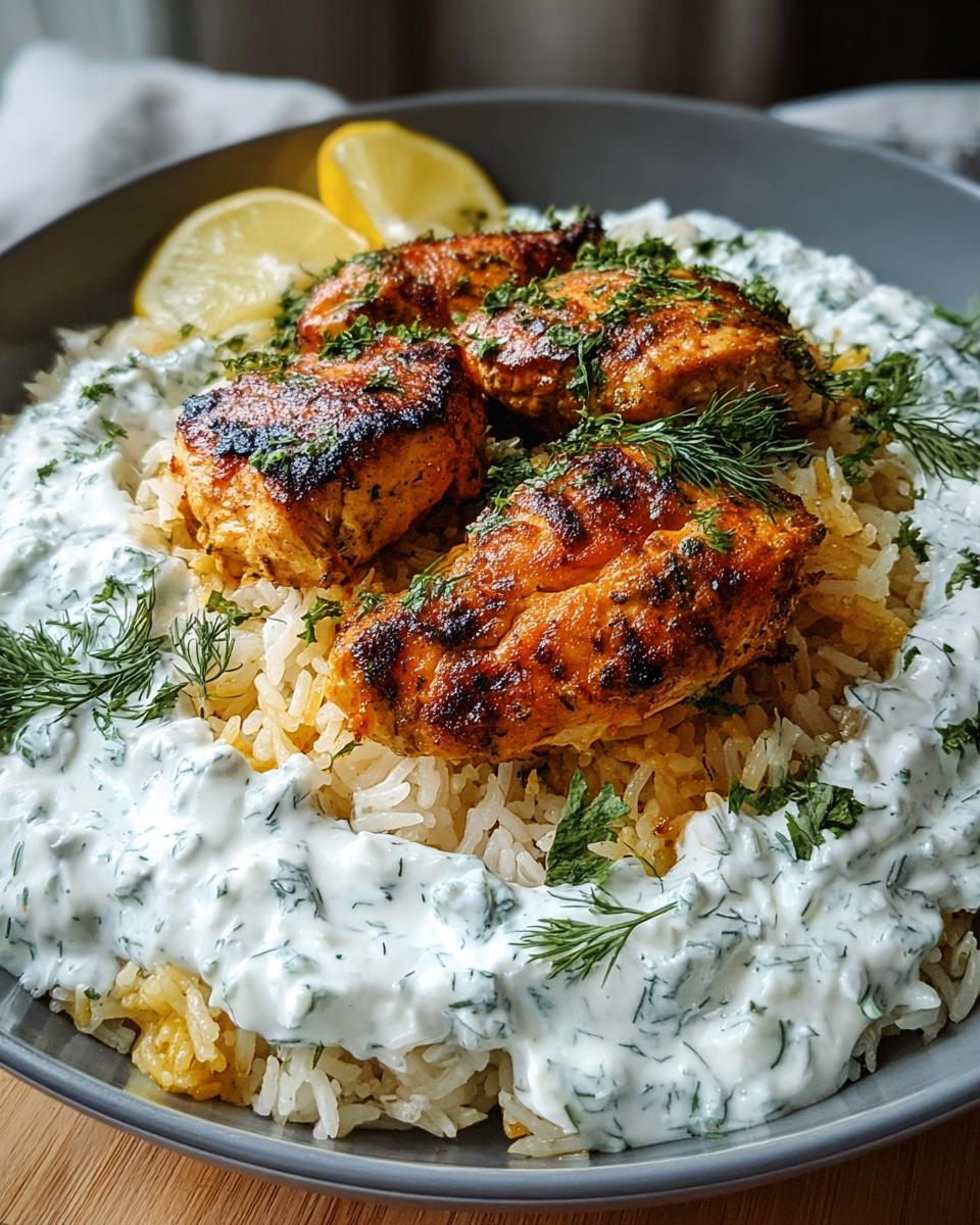 Dump And Bake Chicken Tzatziki Rice - detail 2