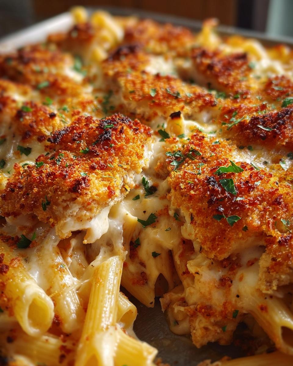 Dump-and-Bake Chicken Parmesan Casserole - detail 2