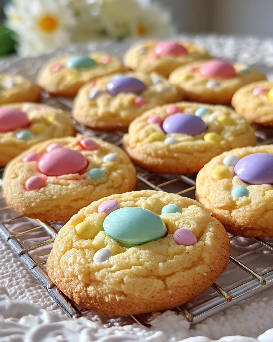 Easter Bunny Button Cookies - detail 1