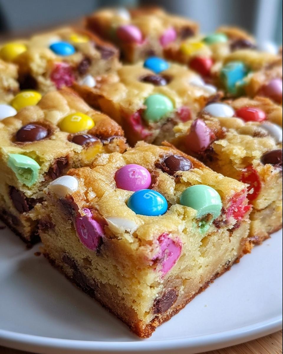 Easter Cake Mix Cookie Bars - detail 1