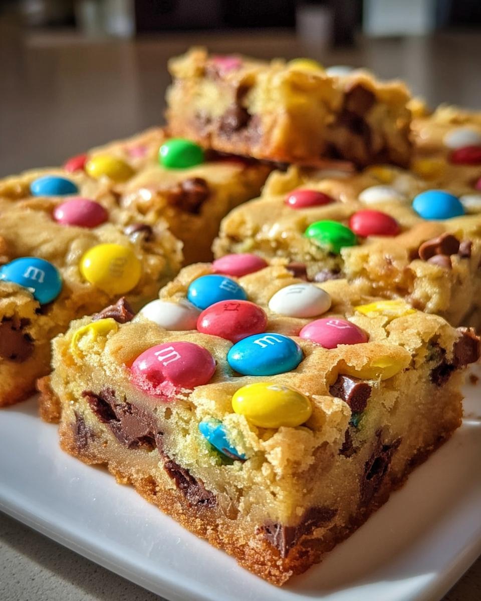 Easter Cake Mix Cookie Bars - detail 2