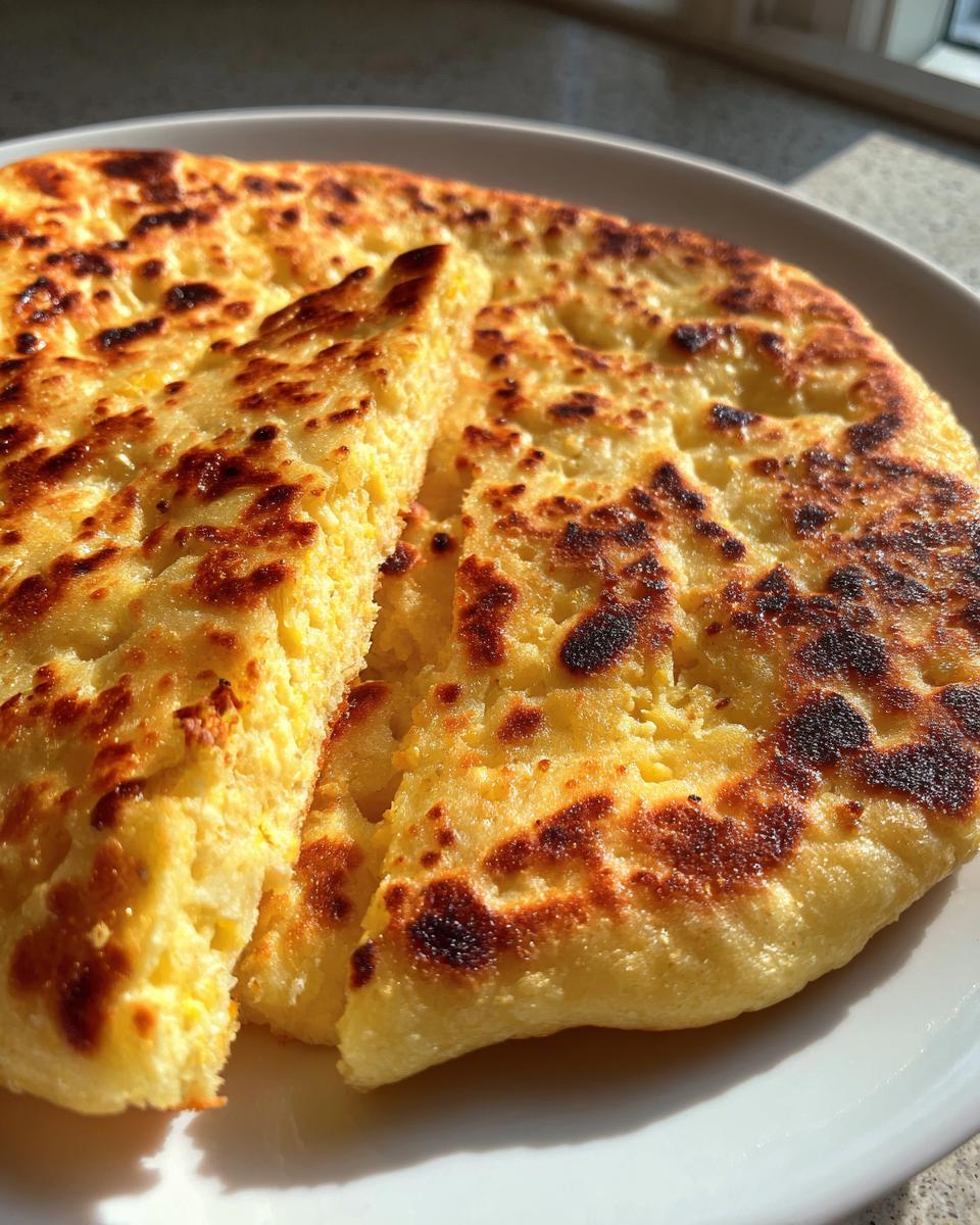 Easy 2-Ingredient Cottage Cheese Flatbread - detail 2