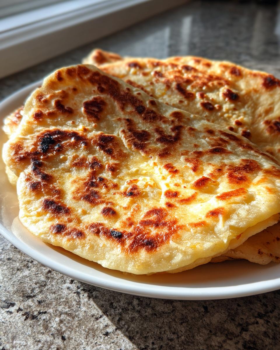 Easy 2-Ingredient Cottage Cheese Flatbread - detail 3