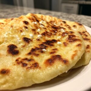 Easy 2-Ingredient Cottage Cheese Flatbread
