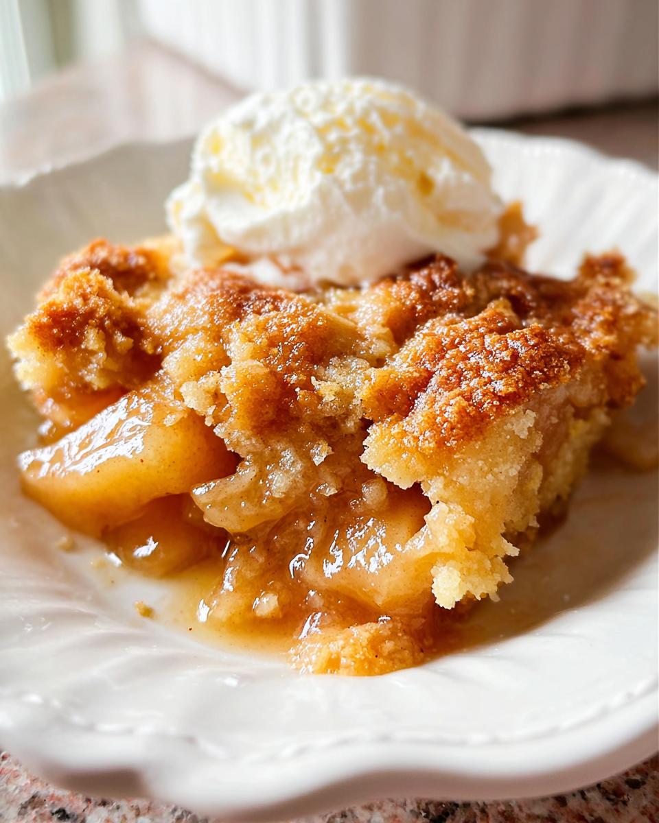 Easy Apple Cobbler - detail 1