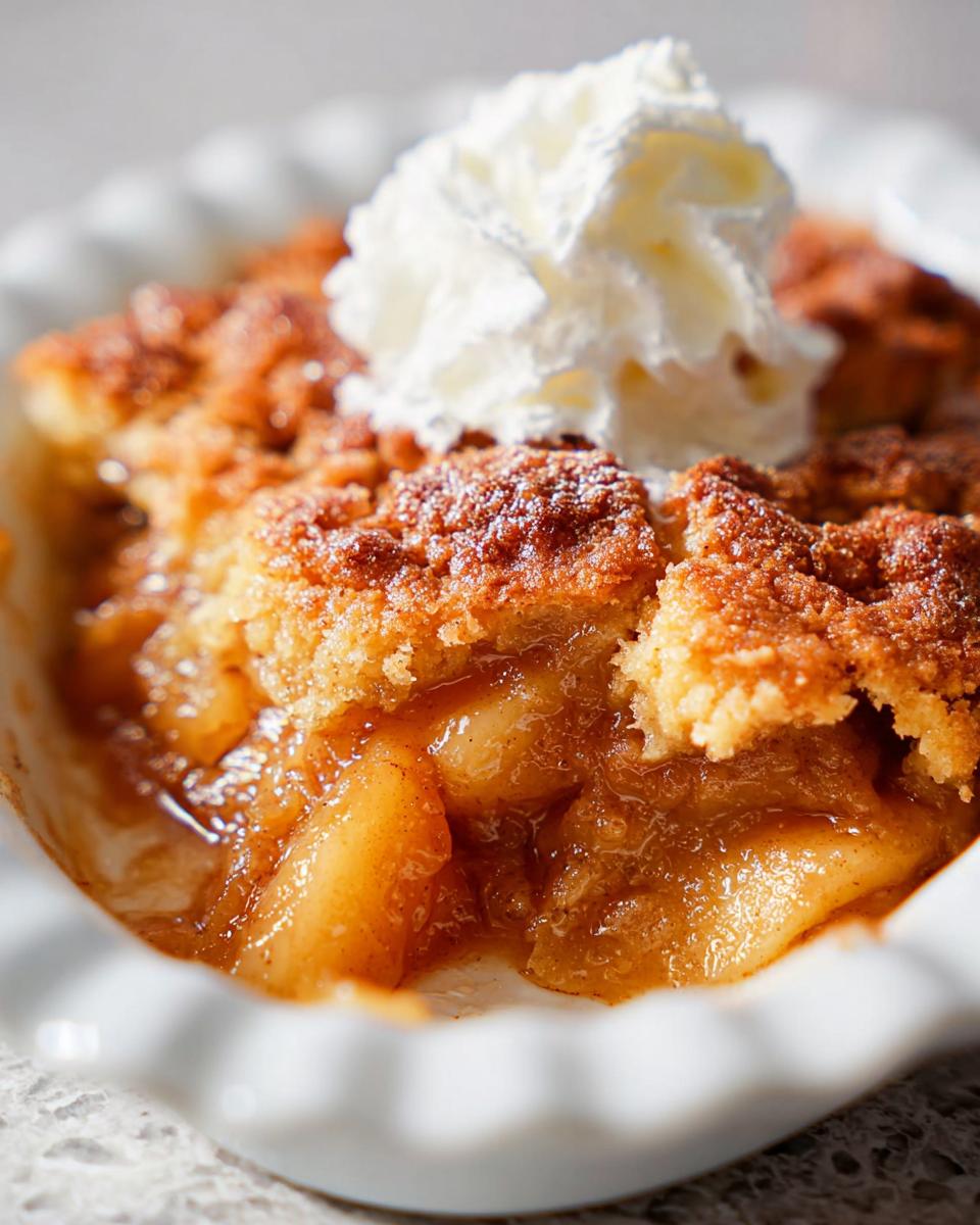 Easy Apple Cobbler - detail 2