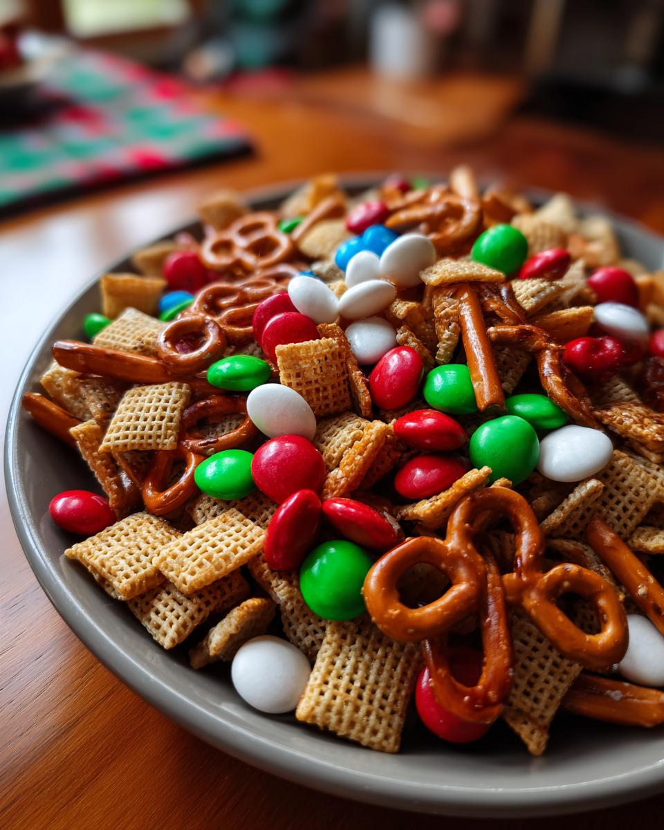 Easy Christmas Chex Mix (5 Ingredients!) - detail 2