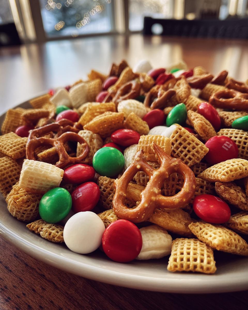 Easy Christmas Chex Mix (5 Ingredients!) - detail 3