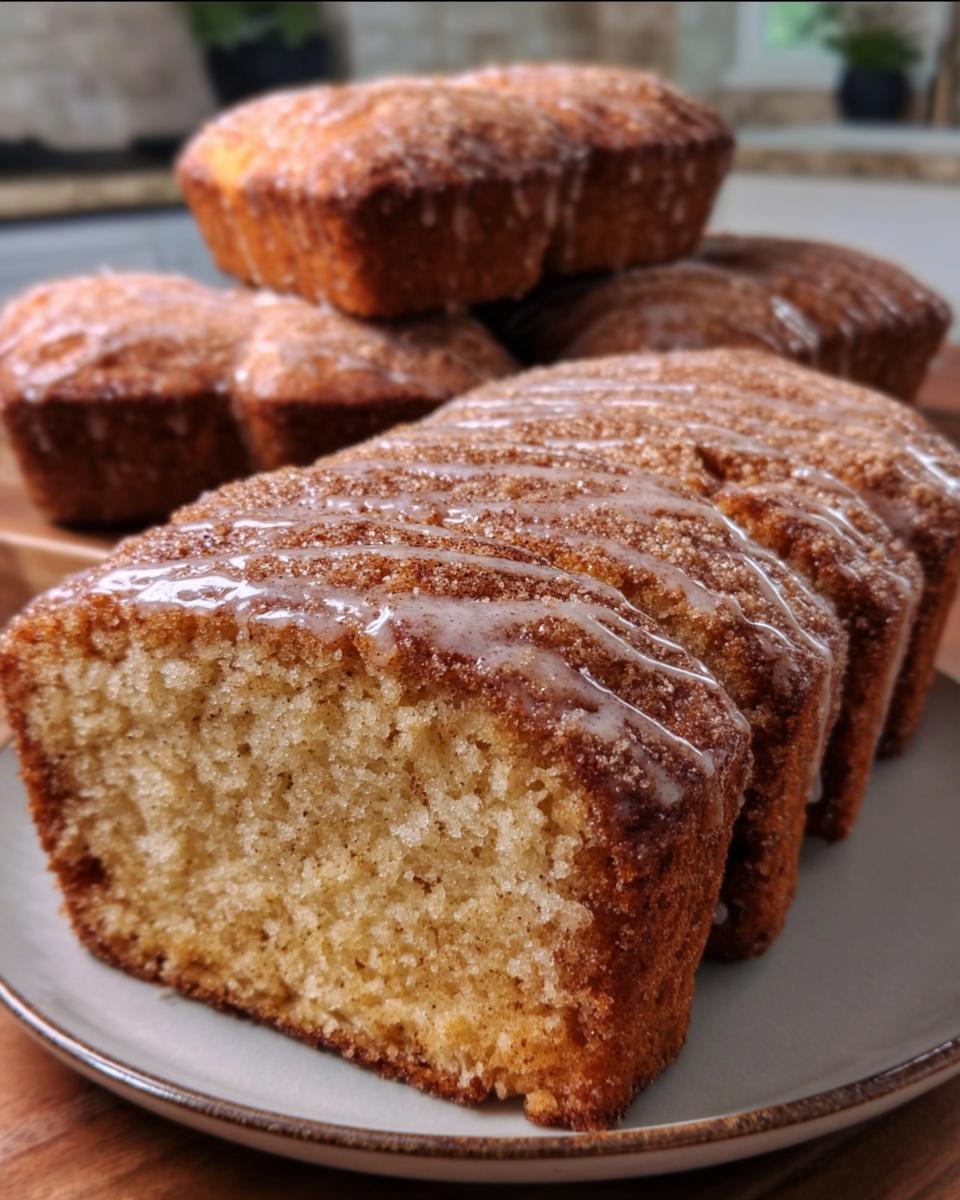 Easy Cinnamon Donut Loaf - detail 2