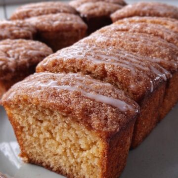 Easy Cinnamon Donut Loaf