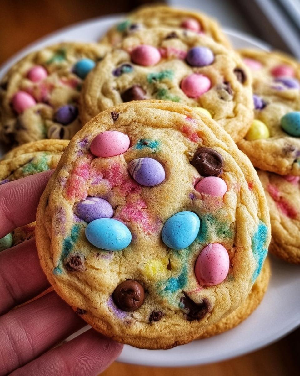 Easy Easter Chocolate Chip Cookies - detail 1