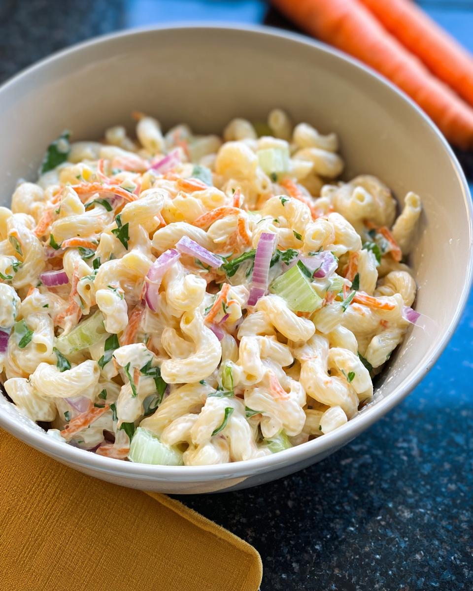 Easy Macaroni Pasta Salad - detail 2