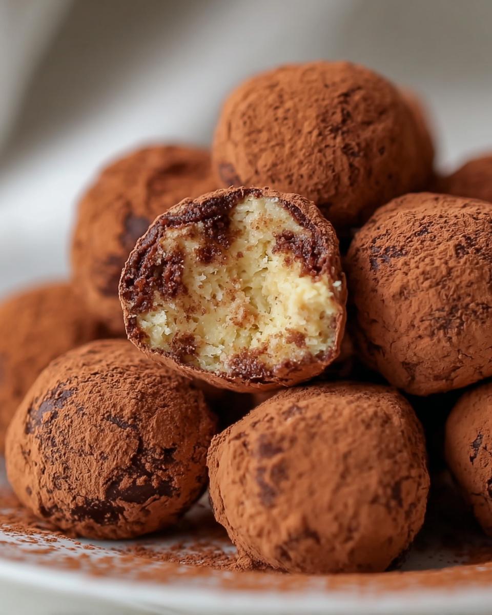 Easy No-Bake Tiramisu Truffles - detail 1