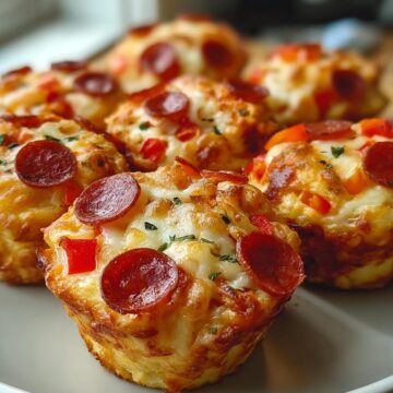 Easy Pizza Cupcakes