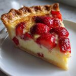 Easy Strawberry Buttermilk Pie