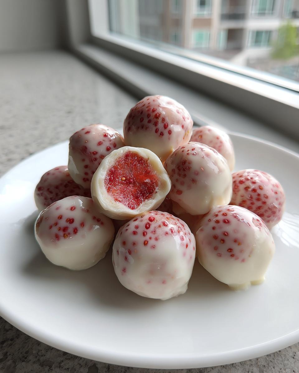 Easy Strawberry Yogurt Bites - detail 3
