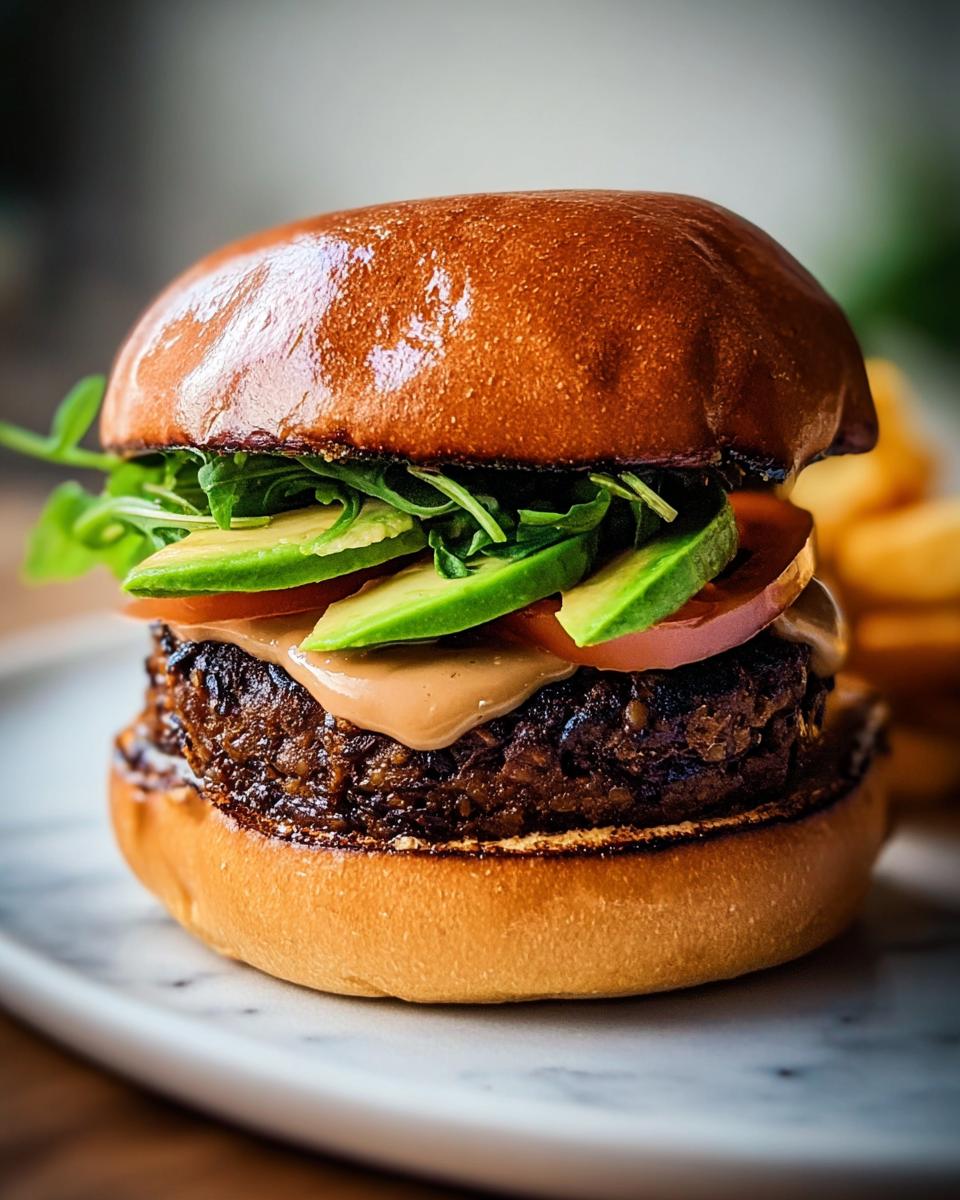 Epic Black Bean Burger - detail 2