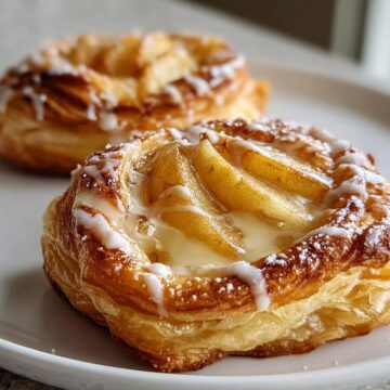 Espresso Apple Cream Cheese Danish