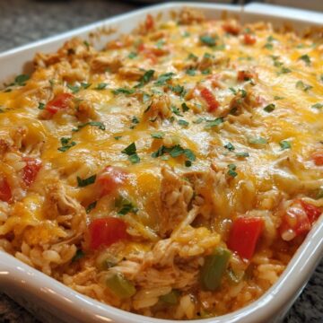 FAJITA CHICKEN CASSEROLE