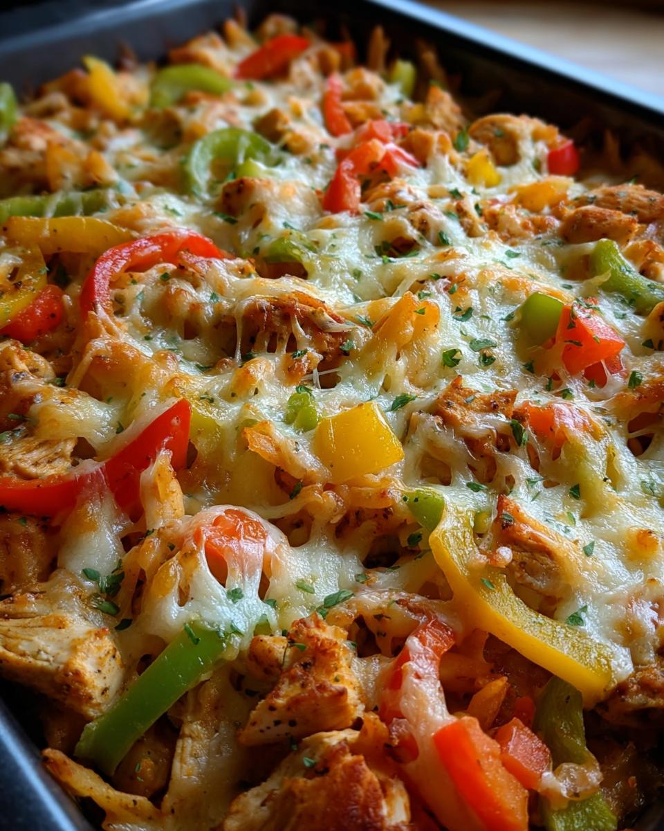 Fajita Chicken Casserole - detail 1