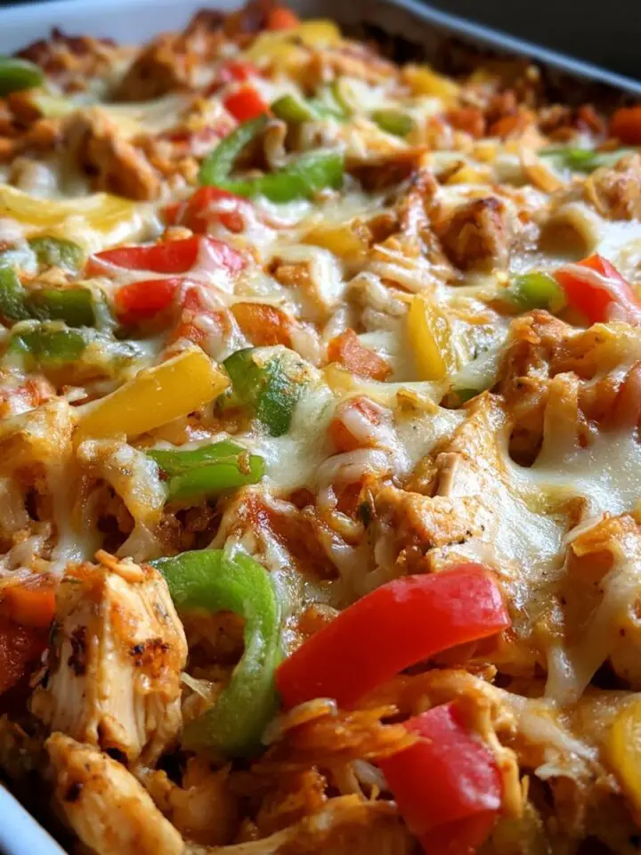 Fajita Chicken Casserole