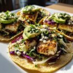 Fish Tacos with Cilantro Lime Slaw