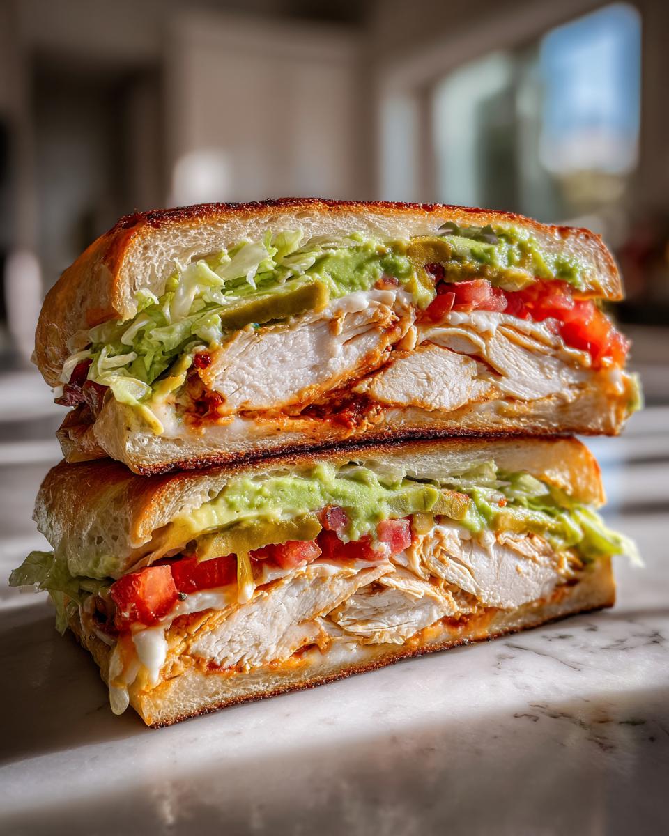 Flavor-Packed Chicken Torta Sandwich - detail 3