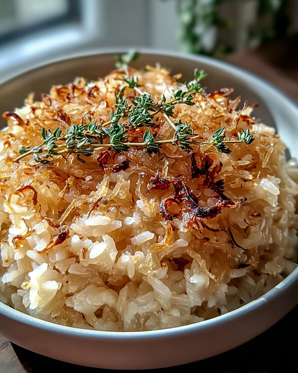 French Onion Butter Rice - detail 1