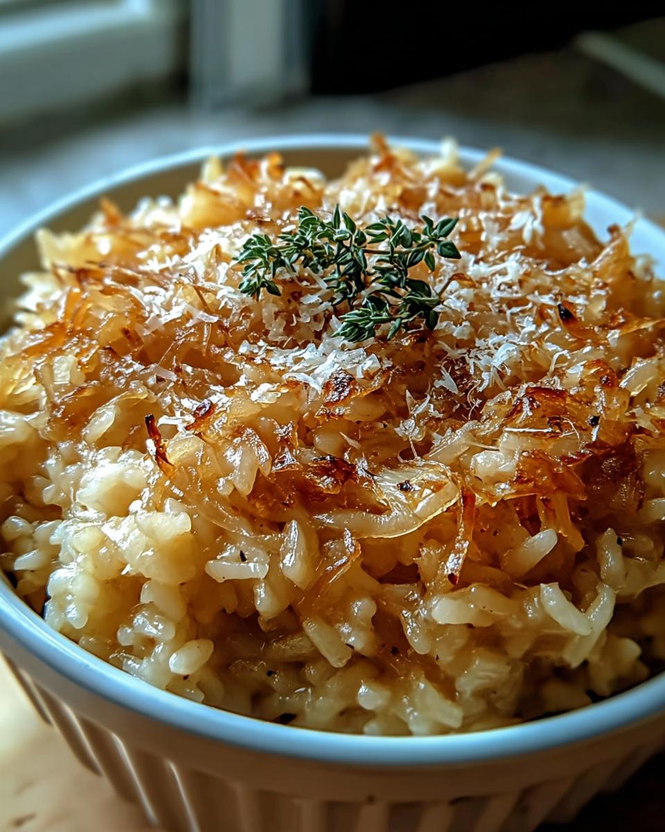 French Onion Butter Rice - detail 2