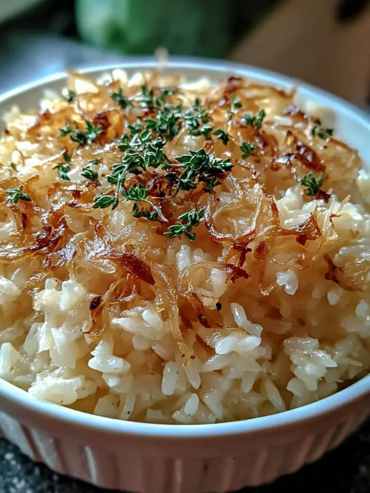 French Onion Butter Rice